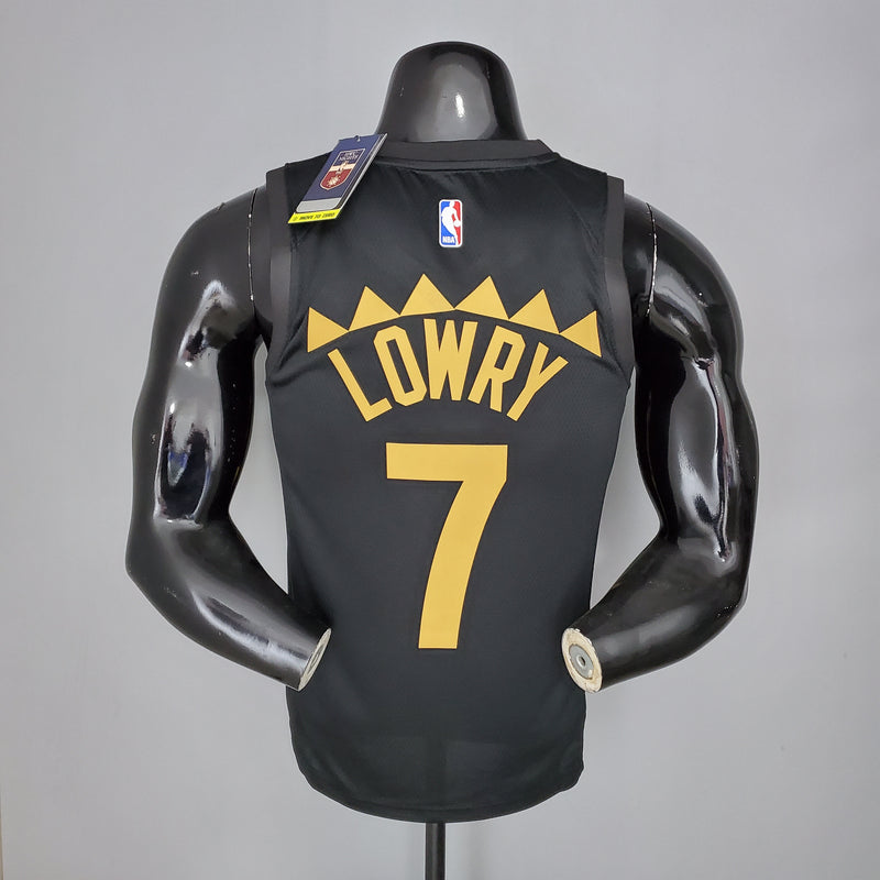 CAMISA TORONTO RAPTORS - PRETO E DOURADO -