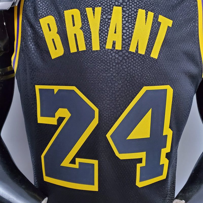 CAMISA LOS ANGELES LAKERS - BLACK MAMBA - DESENHO COBRA -