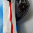 CAMISA BROOKLYN NETS - AZUL COM VERMELHO - RETRÔ -