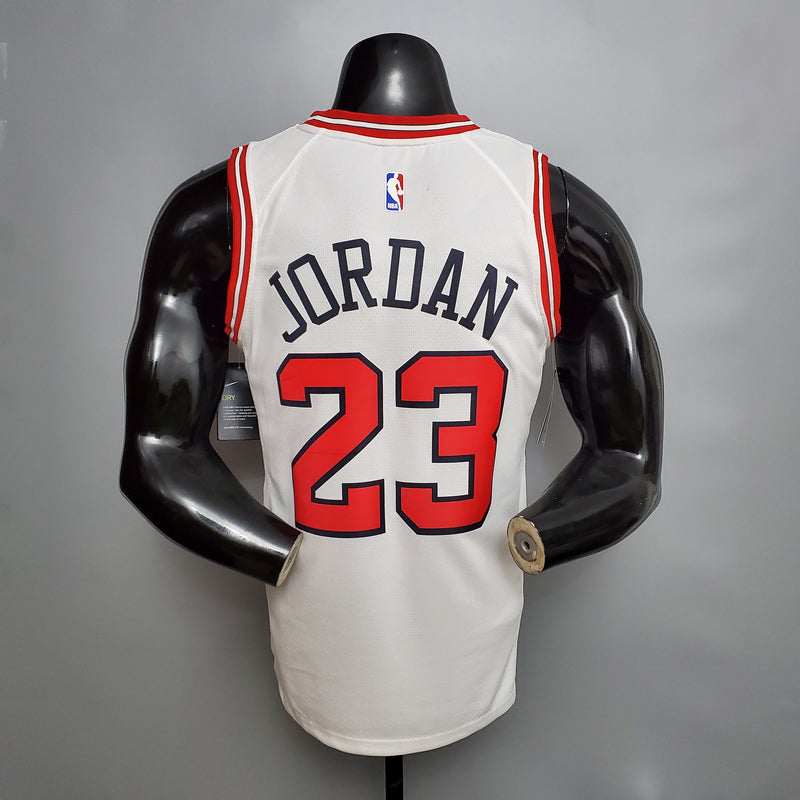 CAMISA CHICAGO BULLS - BRANCA CLÁSSICA -