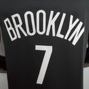 CAMISA BROOKLYN NETS - PRETA 2021 -
