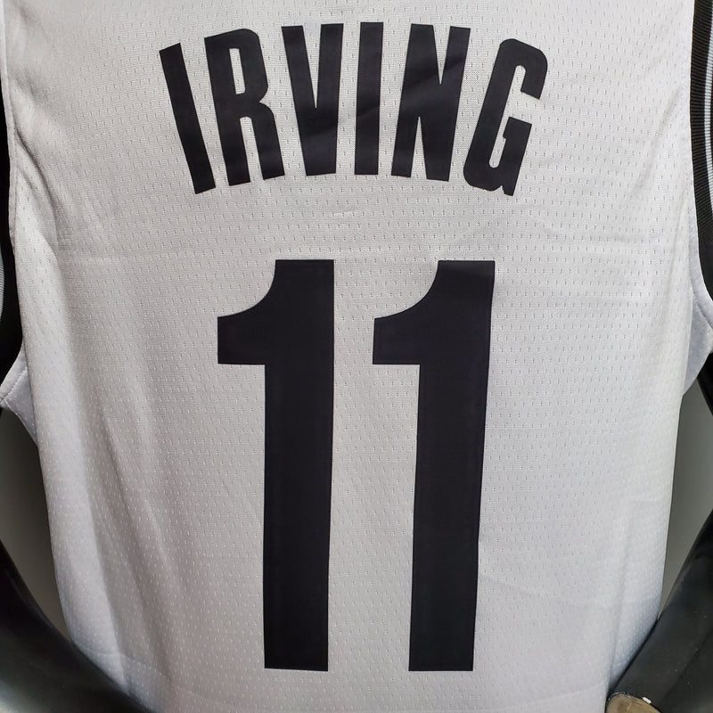 CAMISA BROOKLYN NETS - BRANCA 2021 -