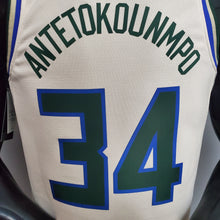 Carregar imagem no visualizador da galeria, CAMISA MILWAUKEE BUCKS - CREAM CITY EDITION - #34 ANTETOKOUNMPO
