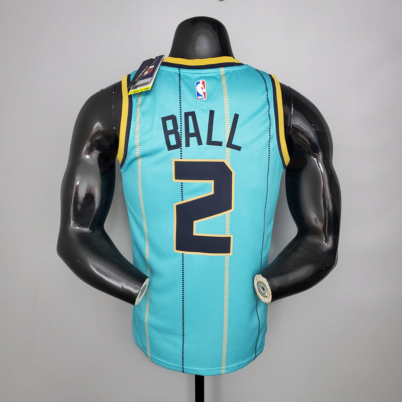 CAMISA CHARLOTTE HORNETS - VERDE ÁGUA -