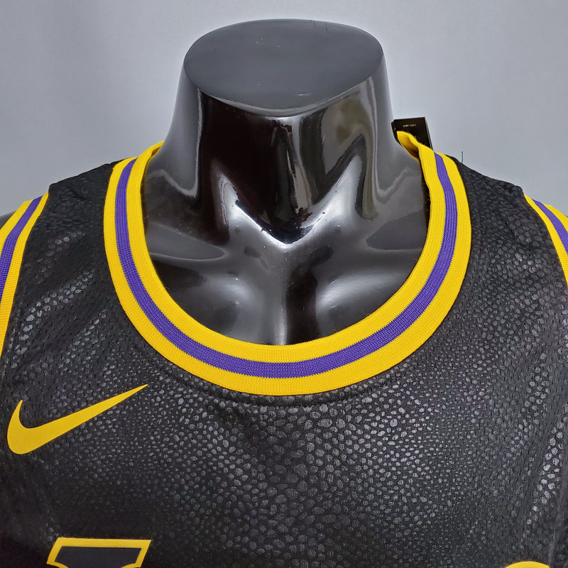 CAMISA LOS ANGELES LAKERS - BLACK MAMBA - STANDARD -