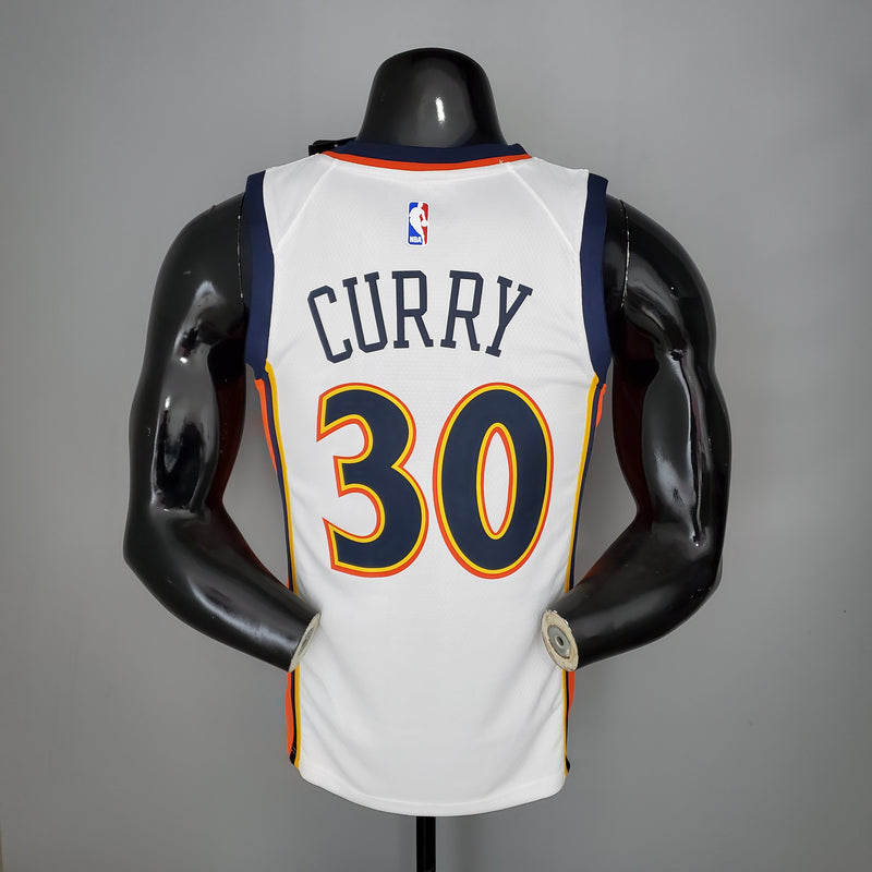 CAMISA GOLDEN STATE WARRIORS - BRANCO E LARANJA - 2021 -