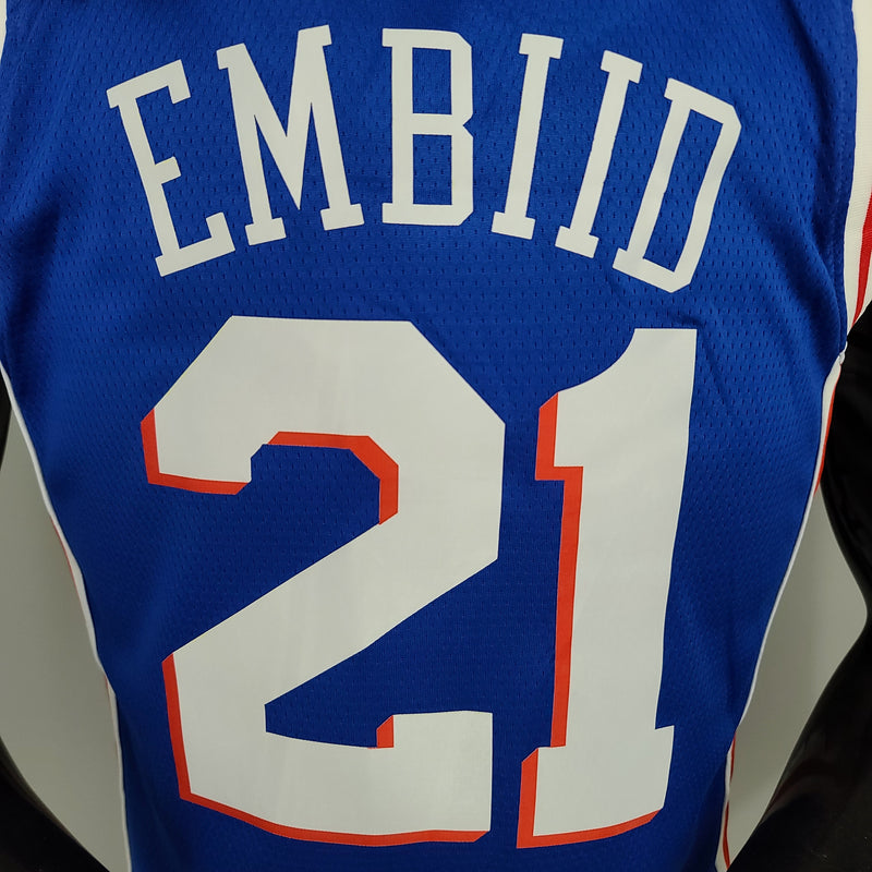 CAMISA PHILADELPHIA 76ERS - AZUL - 21/22