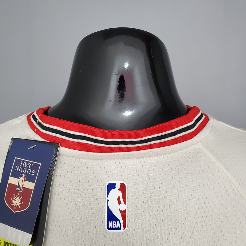 CAMISA PORTLAND TRAIL BLAZERS - CITY EDITION CREME LIMITADA 2021