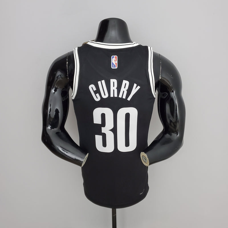 CAMISA BROOKLYN NETS - PRETA 2021 -