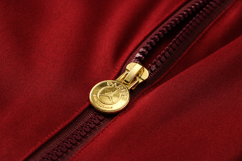 KIT PASSEIO - PARIS SAINT GERMAIN (PSG) - VINHO, BRANCO E DOURADO JORDAN