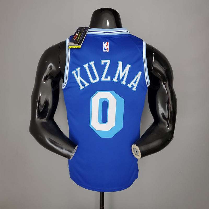 CAMISA LOS ANGELES LAKERS - AZUL - RETRÔ - 2021/ 2022