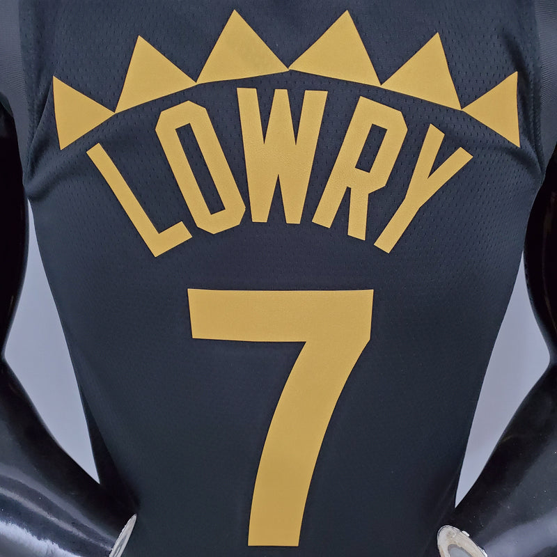 CAMISA TORONTO RAPTORS - PRETO E DOURADO -
