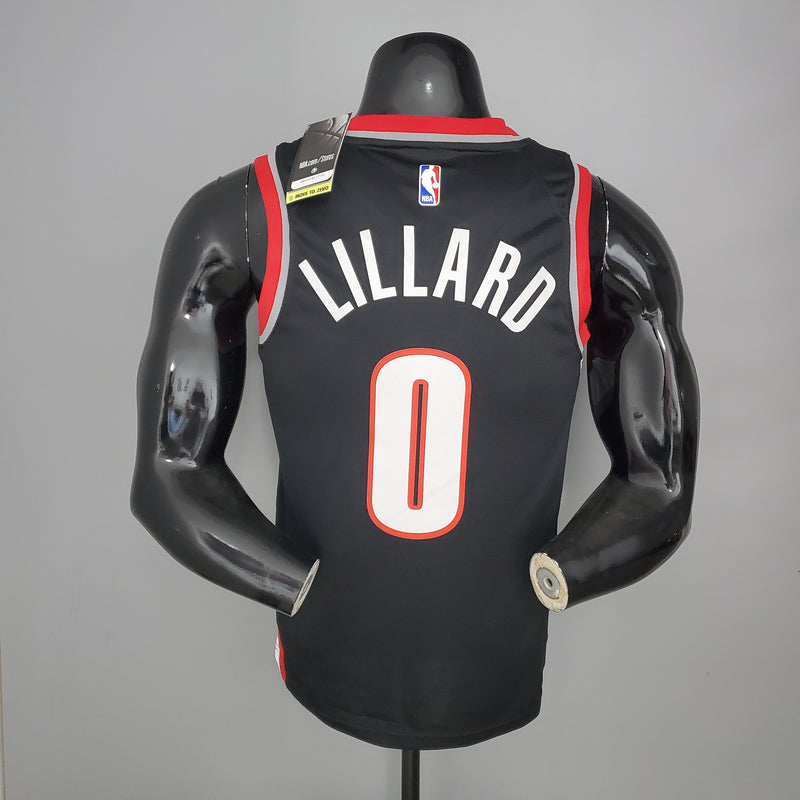 CAMISA PORTLAND TRAIL BLAZERS - PRETO  2021 -
