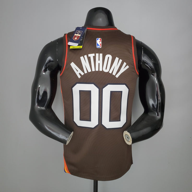 CAMISA PORTLAND TRAIL BLAZERS - MARROM LIMITADA 2021 -