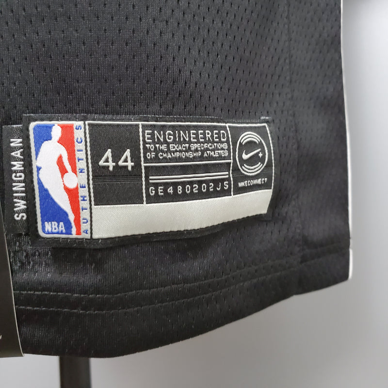 CAMISA BROOKLYN NETS - PRETA 2021 -