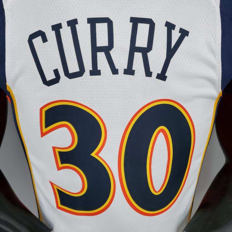 CAMISA GOLDEN STATE WARRIORS - BRANCO E LARANJA - 2021 -