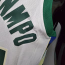 CAMISA MILWAUKEE BUCKS - BRANCA E VERDE 20/21 -
