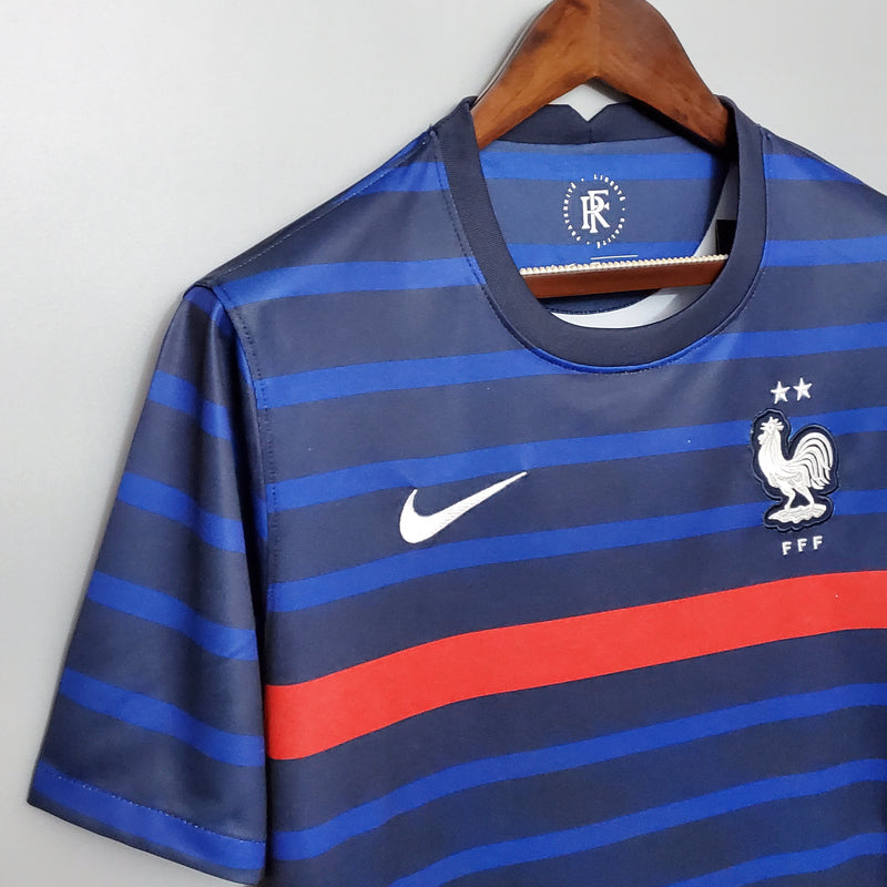 CAMISA FRANÇA - CASA / HOME - TORCEDOR - 20/21