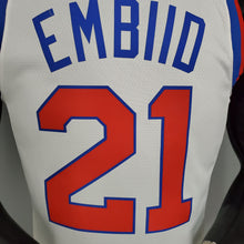 Carregar imagem no visualizador da galeria, CAMISA PHILADELPHIA 76ERS - BRANCA LIMITADA 2021  - #21 EMBIID
