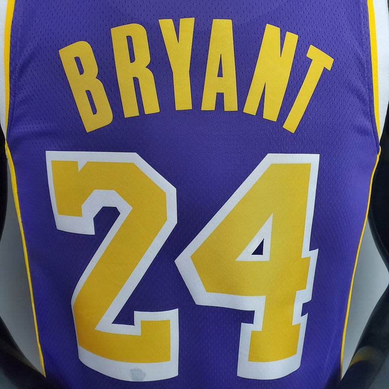 CAMISA LOS ANGELES LAKERS - ROXA E AMARELA -