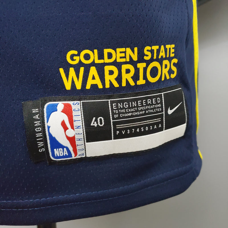 CAMISA GOLDEN STATE WARRIORS - AZUL/ LARANJA/ AMARELA - 2021 -