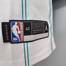 CAMISA CHARLOTTE HORNETS - BRANCA COM AZUL BEBÊ -