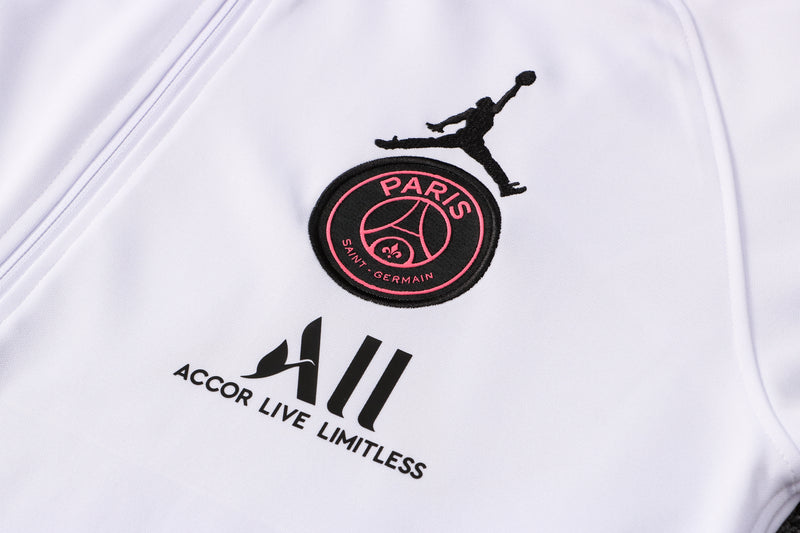 KIT PASSEIO - PARIS SAINT GERMAIN (PSG) - BRANCO E ROSA