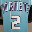 CAMISA CHARLOTTE HORNETS - AZUL BEBÊ -