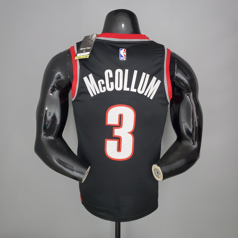 CAMISA PORTLAND TRAIL BLAZERS - PRETO  2021 -