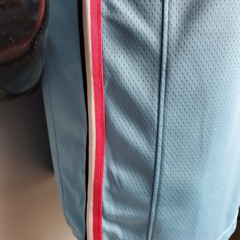CAMISA MIAMI HEAT - AZUL E ROSA 20/21 -