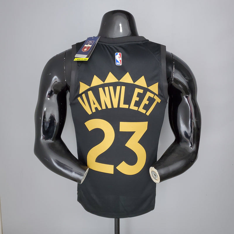 CAMISA TORONTO RAPTORS - PRETO E DOURADO -