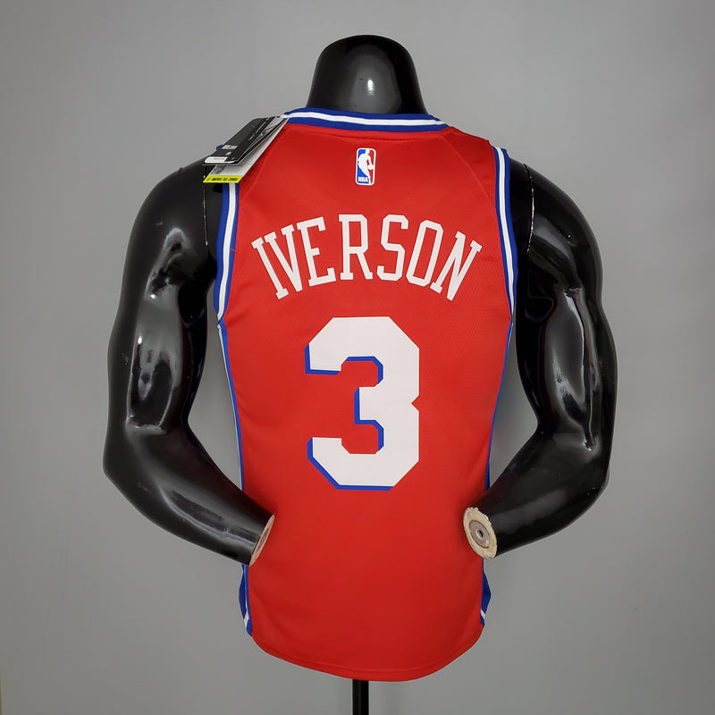 CAMISA PHILADELPHIA 76ERS - VERMELHA - 21/22