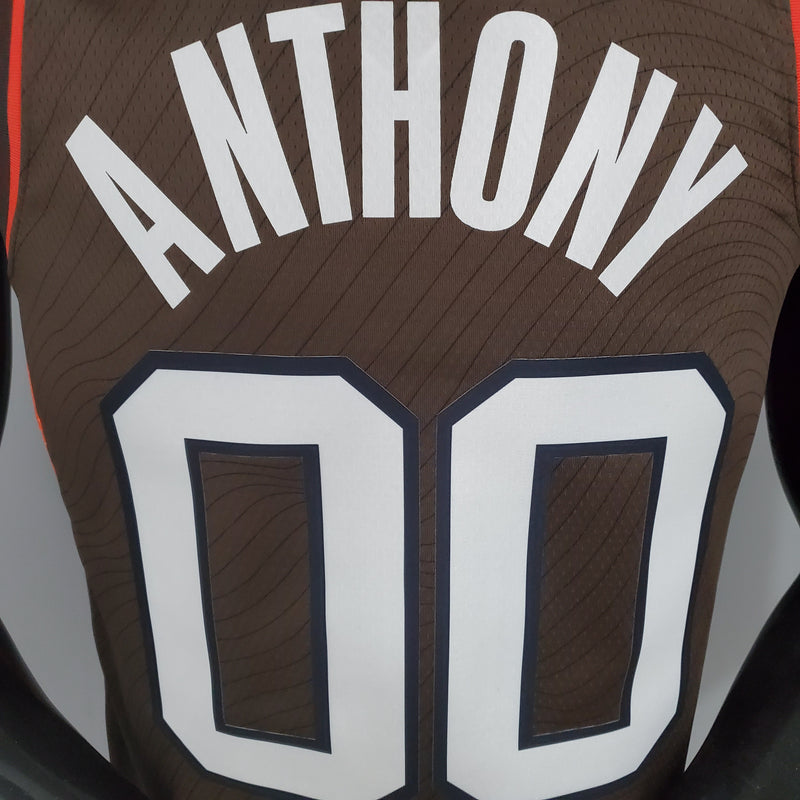 CAMISA PORTLAND TRAIL BLAZERS - MARROM LIMITADA 2021 -