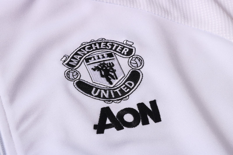 KIT PASSEIO - MANCHESTER UNITED - BRANCO, DOURADO E PRETO