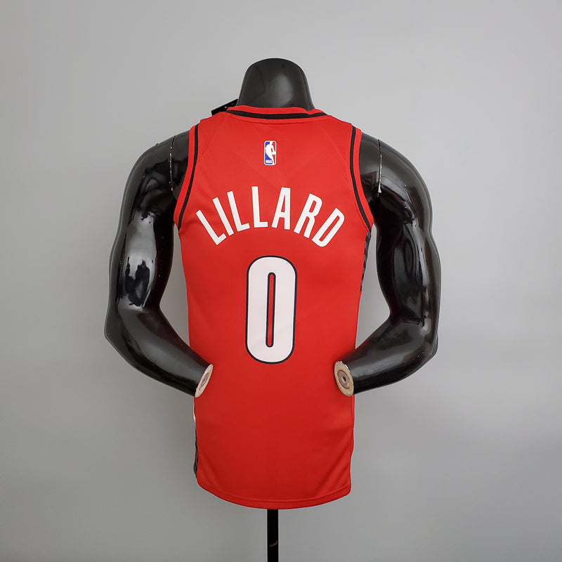 CAMISA PORTLAND TRAIL BLAZERS - CITY EDITION VERMELHA LIMITADA 2021