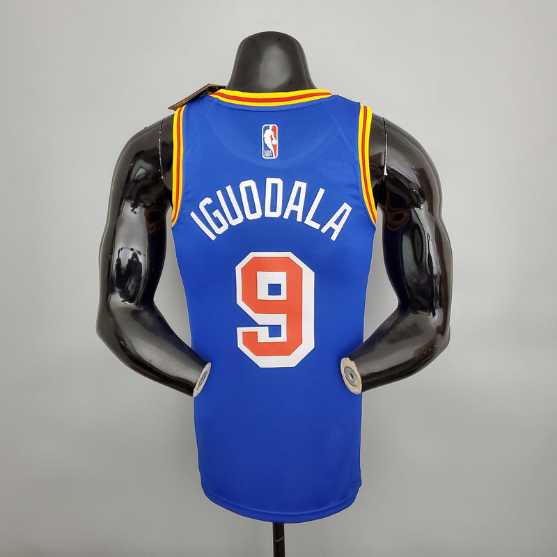 CAMISA GOLDEN STATE WARRIORS - AZUL - CITY EDITION 75th ANNIVERSARY