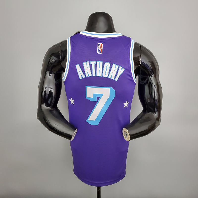 CAMISA LAKERS - ROXA - 75TH ANNIVERSARY CITY EDITION - 2021/ 2022