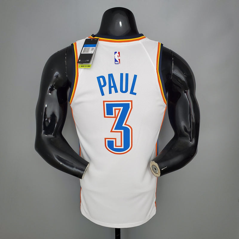 CAMISA OKLAHOMA CITY THUNDER - TEMPORADA 21/22 - BRANCA