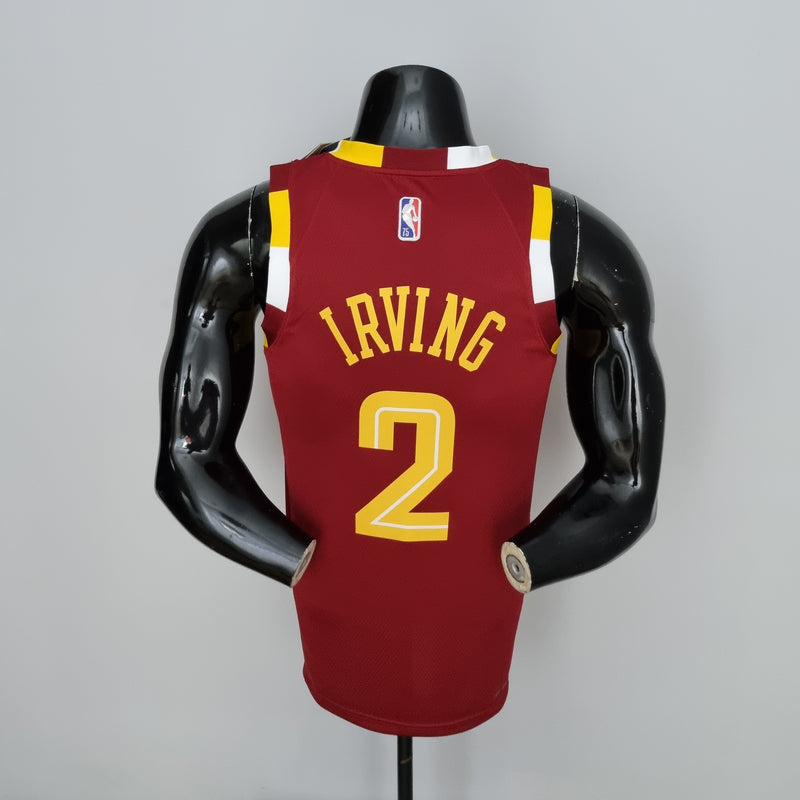 CAMISA CLEVELAND CAVALIERS - CITY EDITION 75TH ANNIVERSARY - NIKE BRILHANTE - VERMELHA - 2021/ 2022