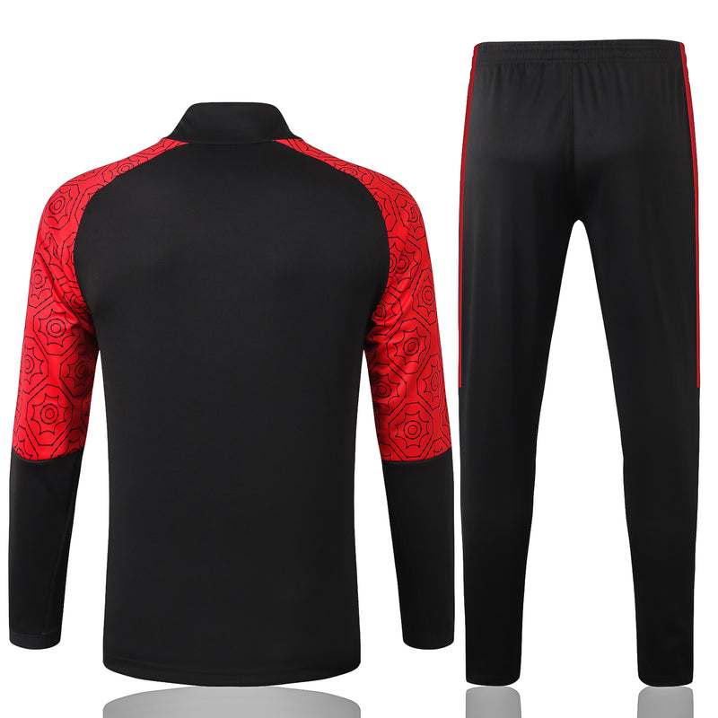 KIT PASSEIO - MILAN - PRETO E VERMELHO