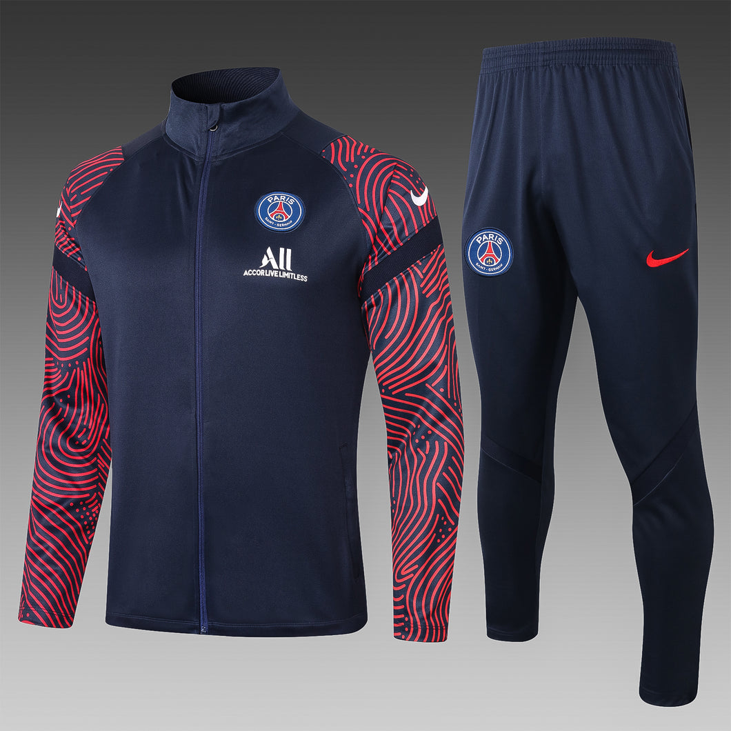 KIT PASSEIO - PARIS SAINT GERMAIN (PSG) - AZUL E VERMELHO