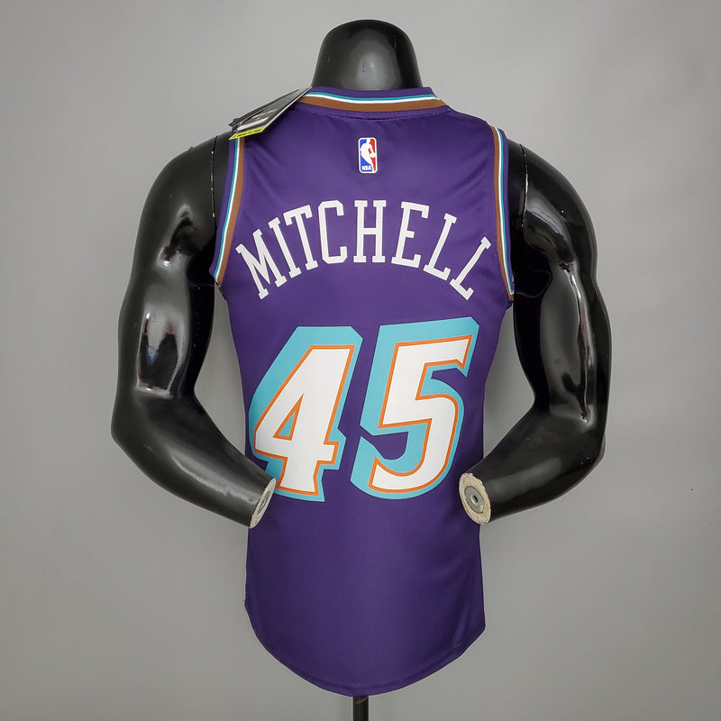 CAMISA UTAH JAZZ - RETRÔ - ROXA -