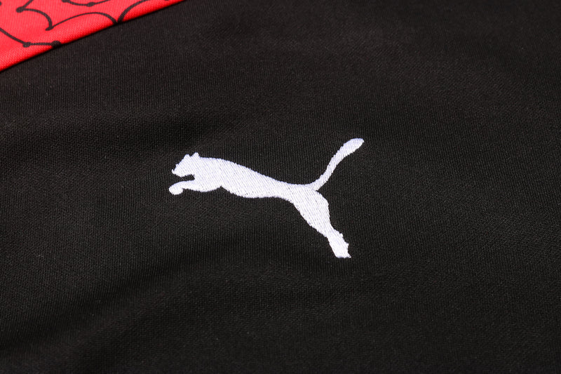 KIT PASSEIO - MILAN - PRETO E VERMELHO