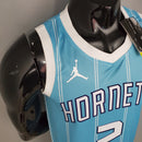 CAMISA CHARLOTTE HORNETS - AZUL BEBÊ -