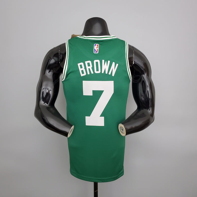 CAMISA BOSTON CELTICS - VERDE COM NIKE BRILHANTE - ICON EDITION 75TH ANNIVERSARY - 2021/ 2022