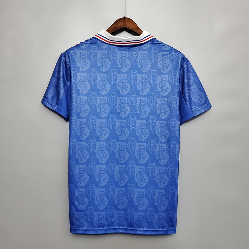 CAMISA RANGERS - RETRÔ - TORCEDOR - 1996