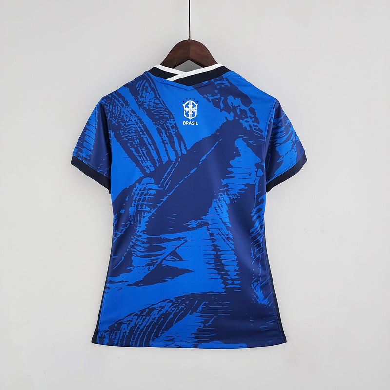 CAMISA BRASIL - CONCEITO - AZUL - FEMININO - 22/ 23