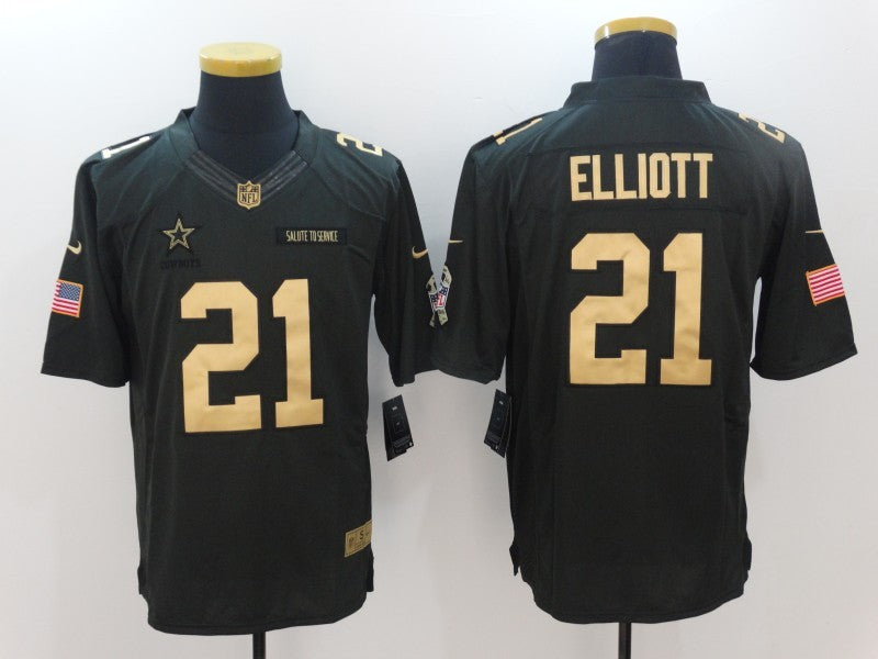 CAMISA DALLAS COWBOYS - NFL - PRETO E AMARELO