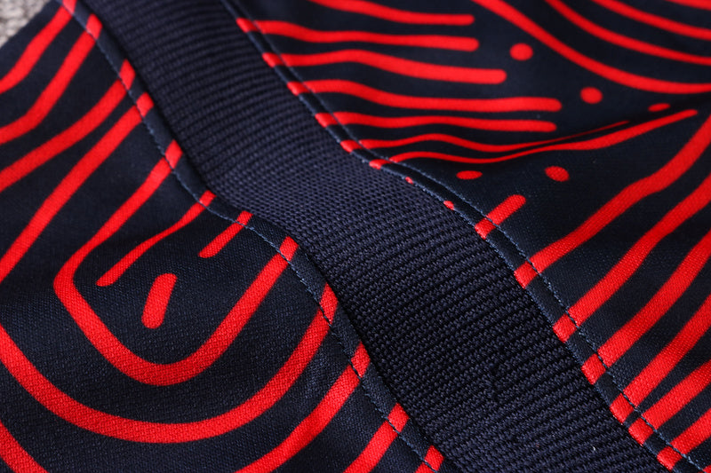 KIT PASSEIO - PARIS SAINT GERMAIN (PSG) - AZUL E VERMELHO