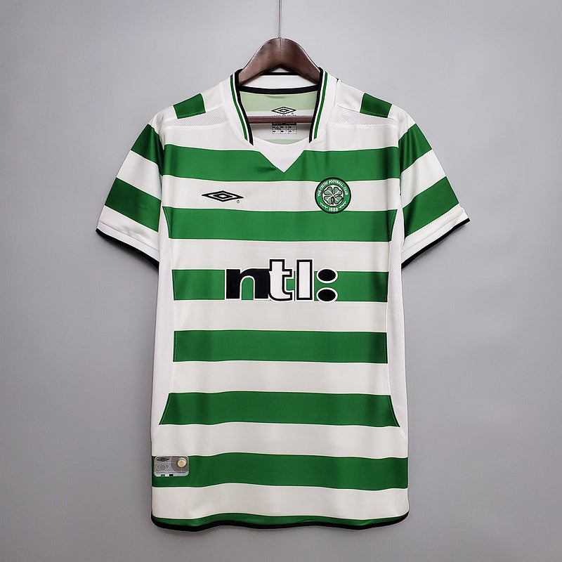CAMISA CELTIC - RETRÔ - TORCEDOR - 2001